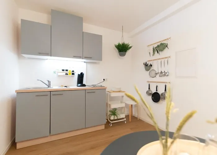 Lägenhet Peter Apartments- Mit Eigenem Eingang I 30qm I Zentrale Lage I Bad I Kueche I Terrasse I Tv Fulda